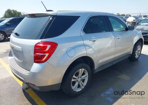 2017 Chevrolet Equinox Ls из США, поврежденный, VIN 2GNALBEK7H1525954